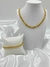 Conjunto Choker e Pulseira Corrente