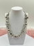 Choker Esfera Geométrica Prata