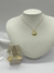 Conjunto Colar e Brinco Concha
