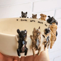Cuenco Personalizado, Mascota Colgante! (1 animalito) en internet