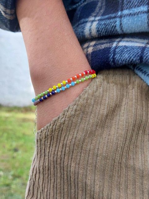 Pulsera arcoiris