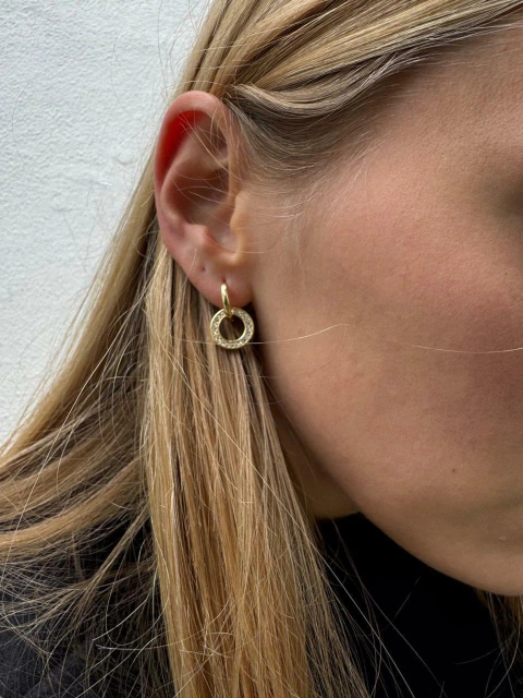 Argollas Gold doble - comprar online