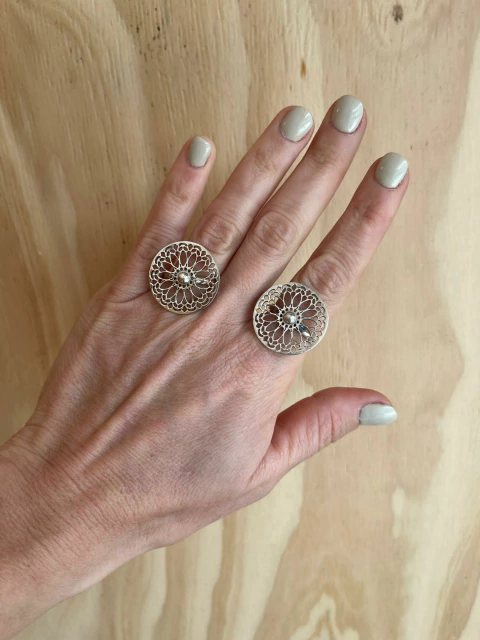 Anillo Mandala Circle