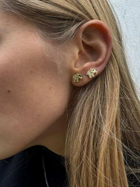 Aro elefante Gold - comprar online