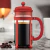 CAFETERA BODUM JAVA 8 POCILLOS ROJO