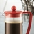 CAFETERA BODUM BRAZIL 3 POCILLOS ROJA - comprar online