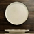 Imagen de Plato Playo 27cm Porcelana Borde Marron