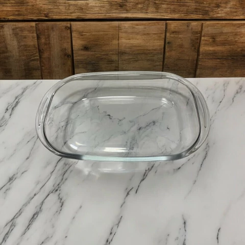 Fuente Rectangular 36 Cm Vidrio Templado Sempre