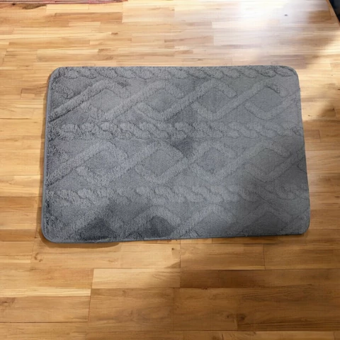 Alfombra Para Baño Peluda Suave Antideslizante 40x60cm - comprar online