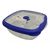 Tupper Hermético Cuadrado Bajo Base de Silicona - comprar online