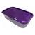 Tupper Hermético Rectangular Metalizado - comprar online