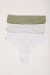 Pack x3 Colaless Everyday Tiro Alto Earth - comprar online