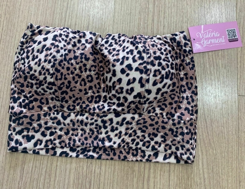 CROPPED TOP FAIXA ONÇA