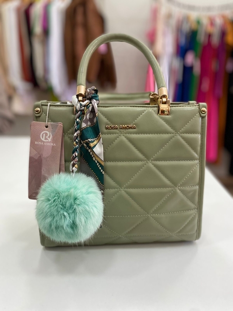 BOLSA MÉDIA ROSA AMORA