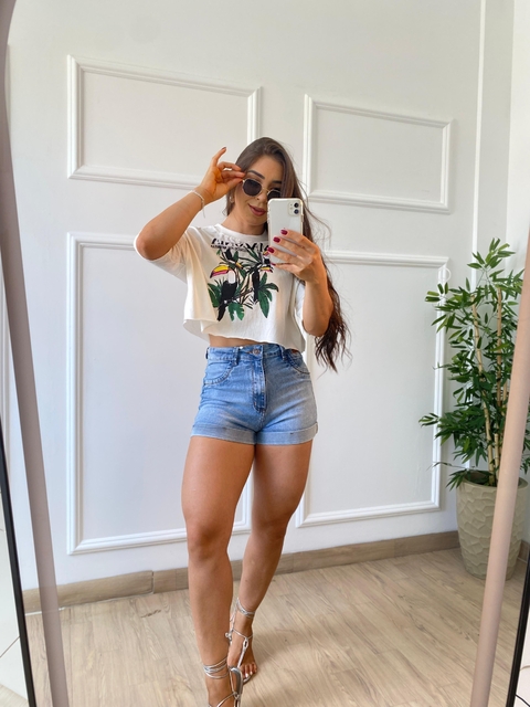 SHORT MOM MELINDA CLARO BETINA - comprar online