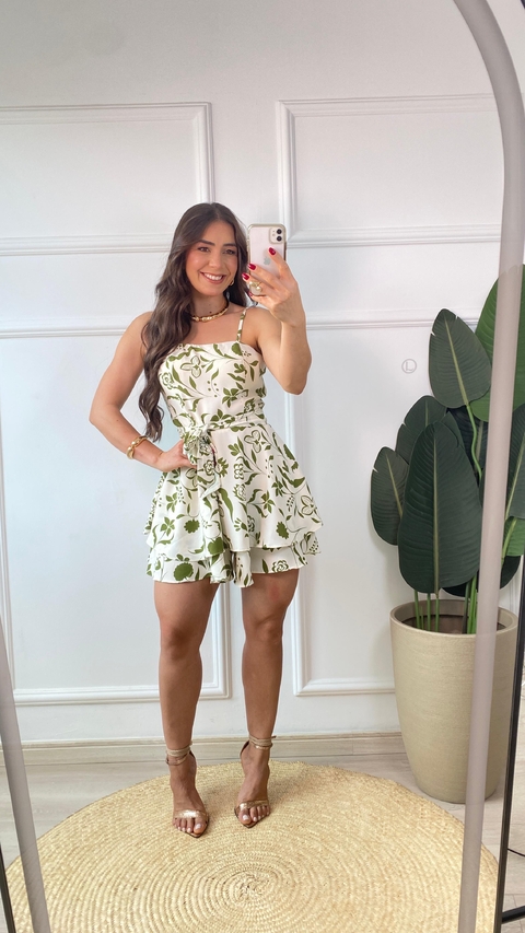 MACAQUINHO RODADO ESTAMPADO MARCELLE - comprar online