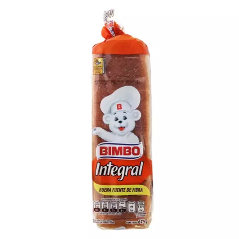 PAN INTEGRAL BIMBO GRANDE 620GR