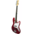 Bajo Eléctrico Jazz Bass Newen de 4 cuerdas Color Rojo