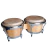 Bongo Bongoe Madera Calidad Lazer Ftb101 - www.globalizadamusicstore.com.ar