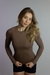 Blusa Air-Touch Castanho