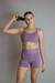 Shorts Essence Lavanda na internet