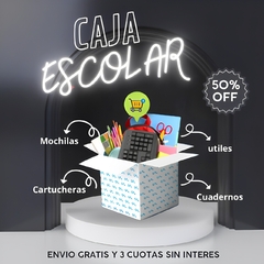 CAJA ESCOLAR - VUELTA AL COLE - comprar online