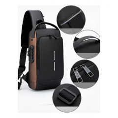 Mochila Antirrobo Mini Impermeable con Puerto USB + Tarjera navaja cuchillo De regalo! - comprar online
