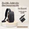 Mochila Antirrobo Mini Impermeable con Puerto USB + Tarjera navaja cuchillo De regalo!