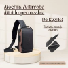 Mochila Antirrobo Mini Impermeable con Puerto USB + Tarjera navaja cuchillo De regalo!