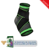 Tobillera Elástica Anti Esguince + Parches dolores musculares/contractura x10