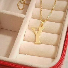 Colar Letra Y LCLS-333Y - comprar online