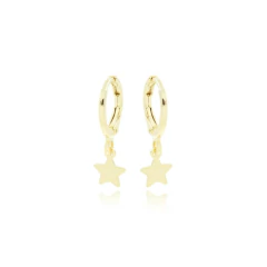 Brinco Argolinha Estrela LAG-1480 - comprar online