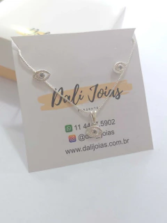 Conjunto Folheado a Prata FCJFP-01211