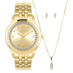 Relógio Feminino Condor Dourado CO2035NUD/K4X