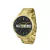 Relogio masculino anadigi dourado