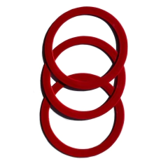 aros vermelhos argolas circo