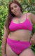 Colaless con cintura malibu fucsia - comprar online