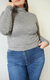 Sweater polera Lola gris melange - Dana ind