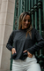 Sweater Bahía gris topo