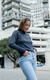 Sweater polera Lola azul marino en internet