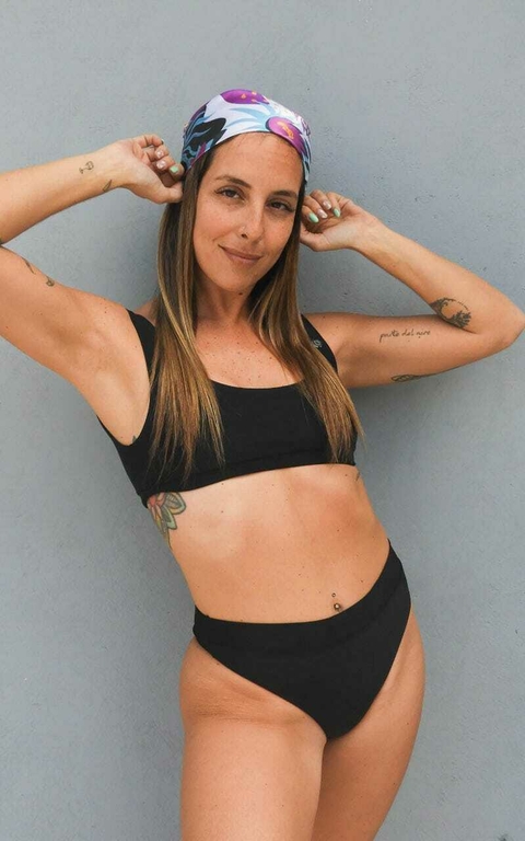 Vedetina con cintura (Negro)