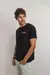 T-Shirt Fingerprints - Black - AMESI