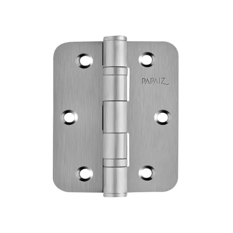 Dobradiça 1296 3 Cromo Acetinado 88,9 x 76,2mm Inox Com Parafuso