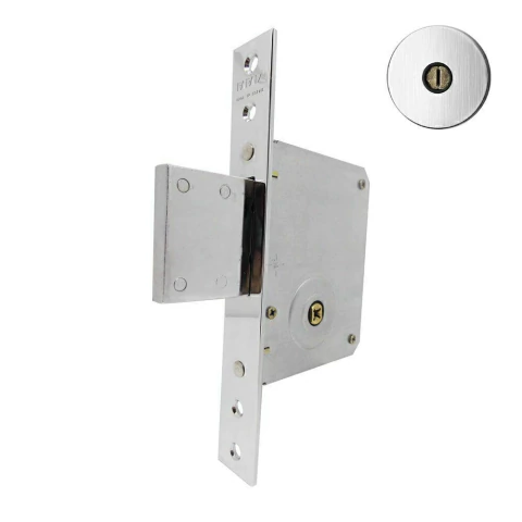 Fechadura Trava Auxiliar Tetra 142 com 4 Voltas Acetinado