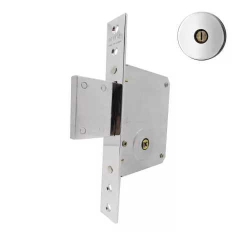 Fechadura Trava Auxiliar Tetra 142 com 4 Voltas Cromada - comprar online