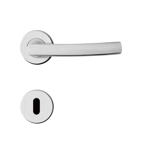 Fechadura de Inox Porta Interna Escovada MI620 55mm Smile