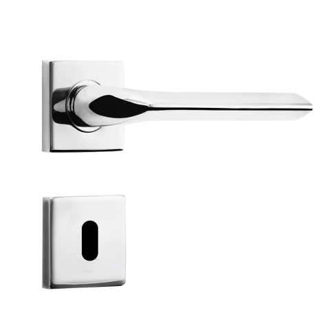 Fechadura de Inox InternaMI680 Canto Redondo 55mm Cromada