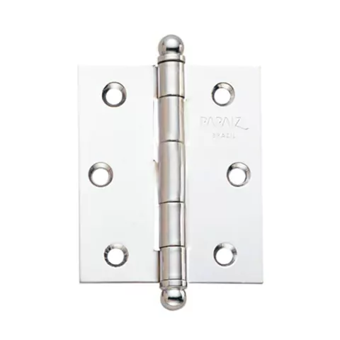 Dobradiça de Aço 1296-1CR 3 1/2" x 2" Unitária - comprar online