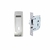 Combo Fechadura Interna para Porta de correr com Bico de Papagaio 4020 Cromado Acetinado