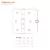 Kit 3 Dobradiças Silvana 891 Rolamento - 4x3" Polegadas Cromado - loja online
